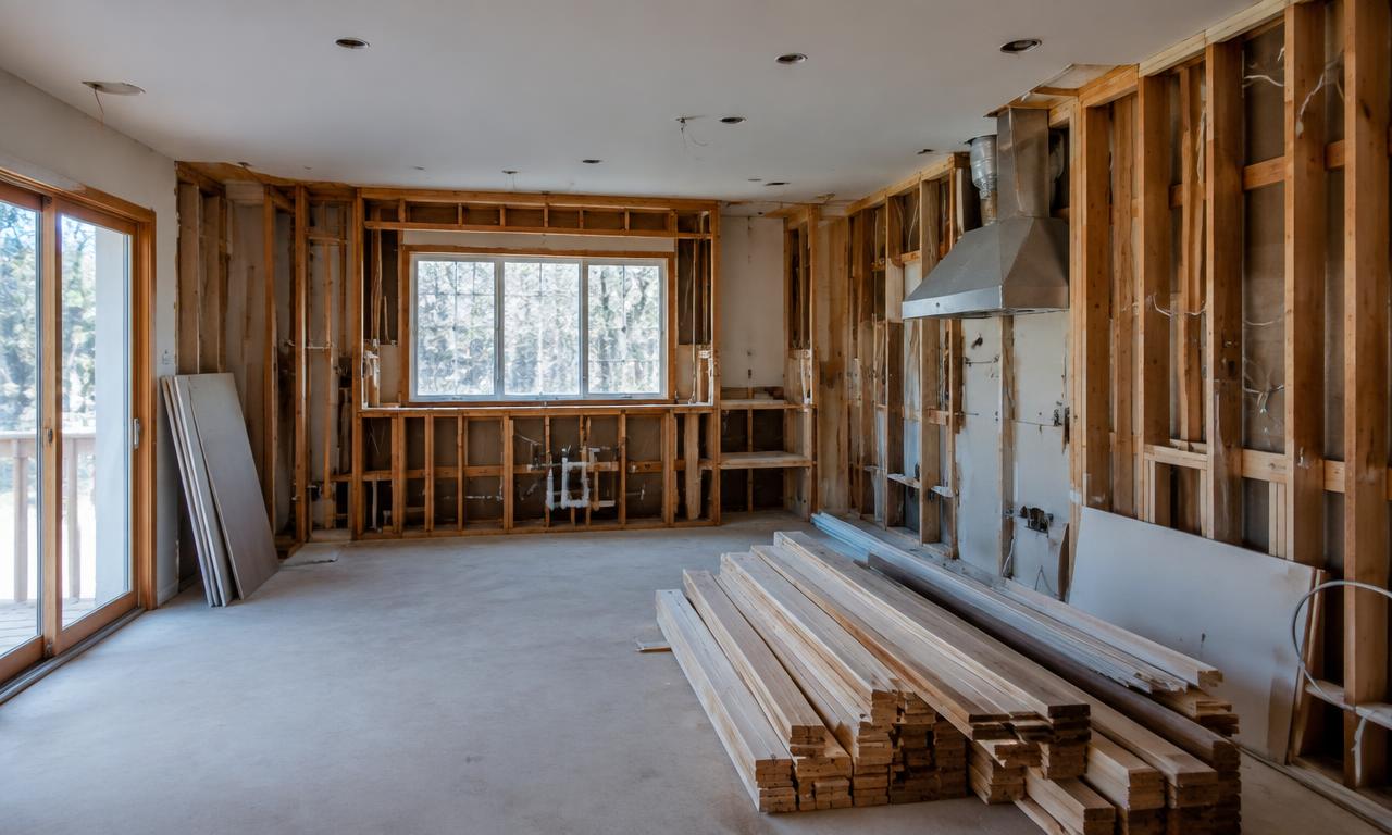 An unfinished home renovation in Florida left incomplete by a contractor
