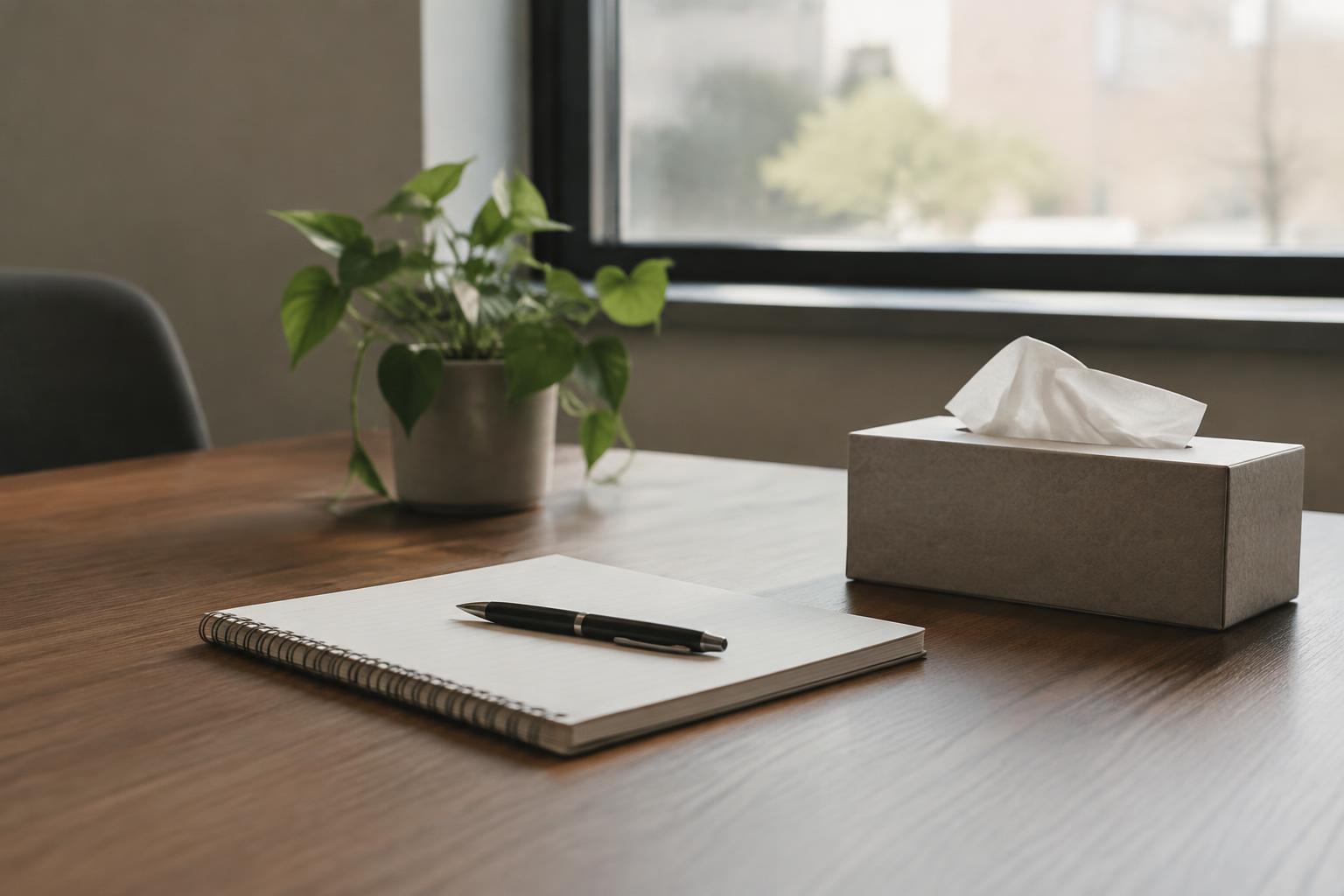 A supportive consultation setting representing a wrongful death claim discussion